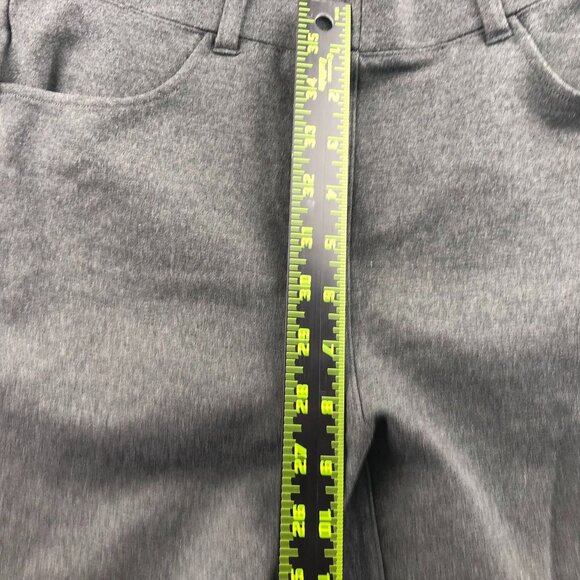 Quince Women Pants Medium Petite Straight Leg Petite Pull On Stretch Gray Casual - Picture 7 of 13